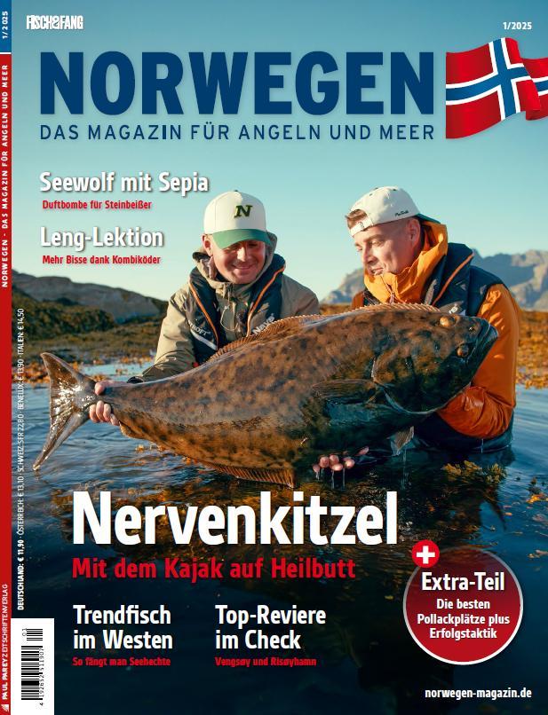 Vorderes Coverbild Norwegen Magazin 1/25 + DVD