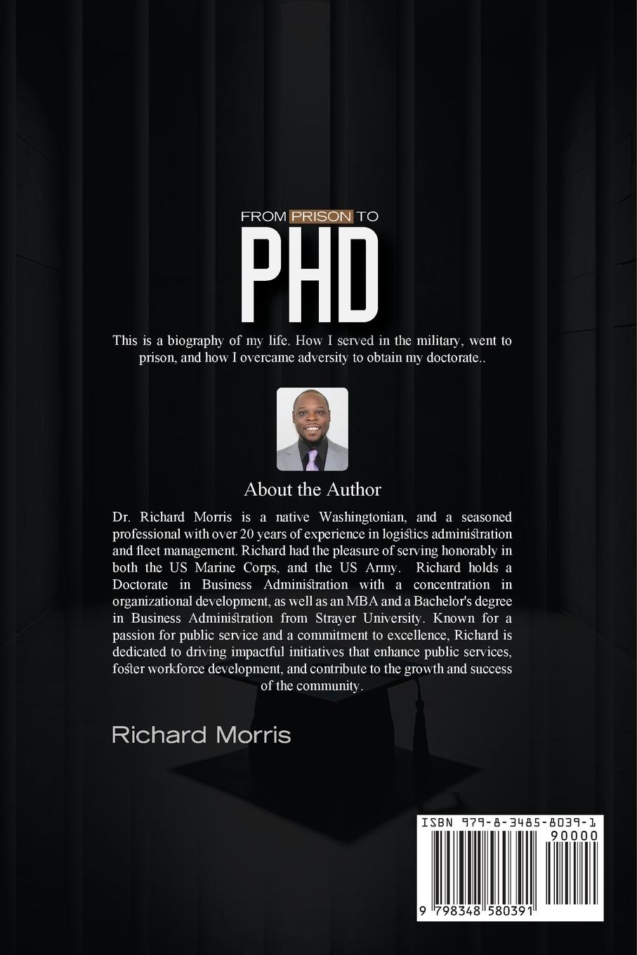 Rückseitencover From Prison To PHD