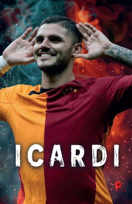 Vorderes Coverbild Mauro Icardi Poster Hediyeli