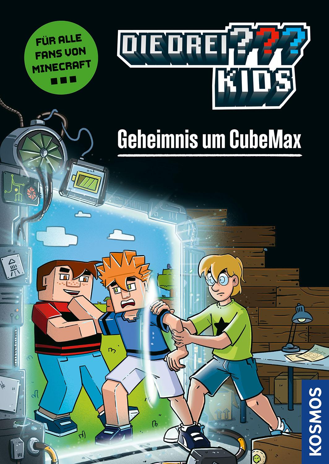 Vorderes Coverbild Die drei ??? Kids, Geheimnis um CubeMax