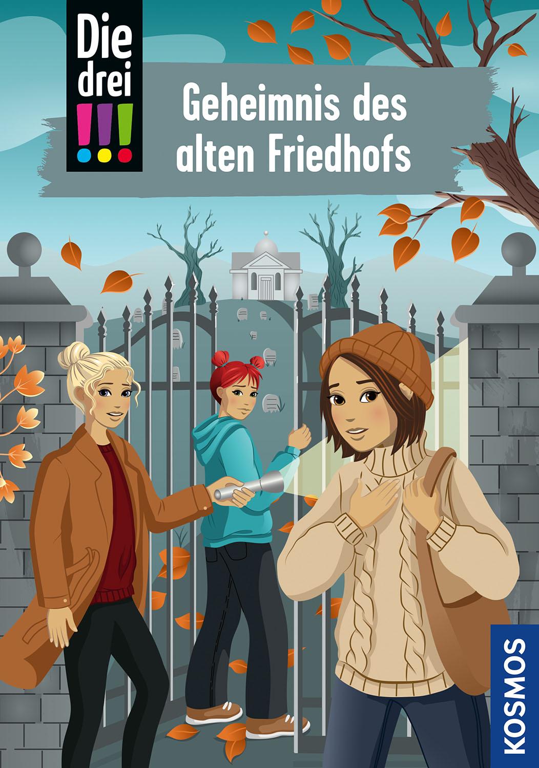 Vorderes Coverbild Die drei !!!,116, Geheimnis des alten Friedhofs