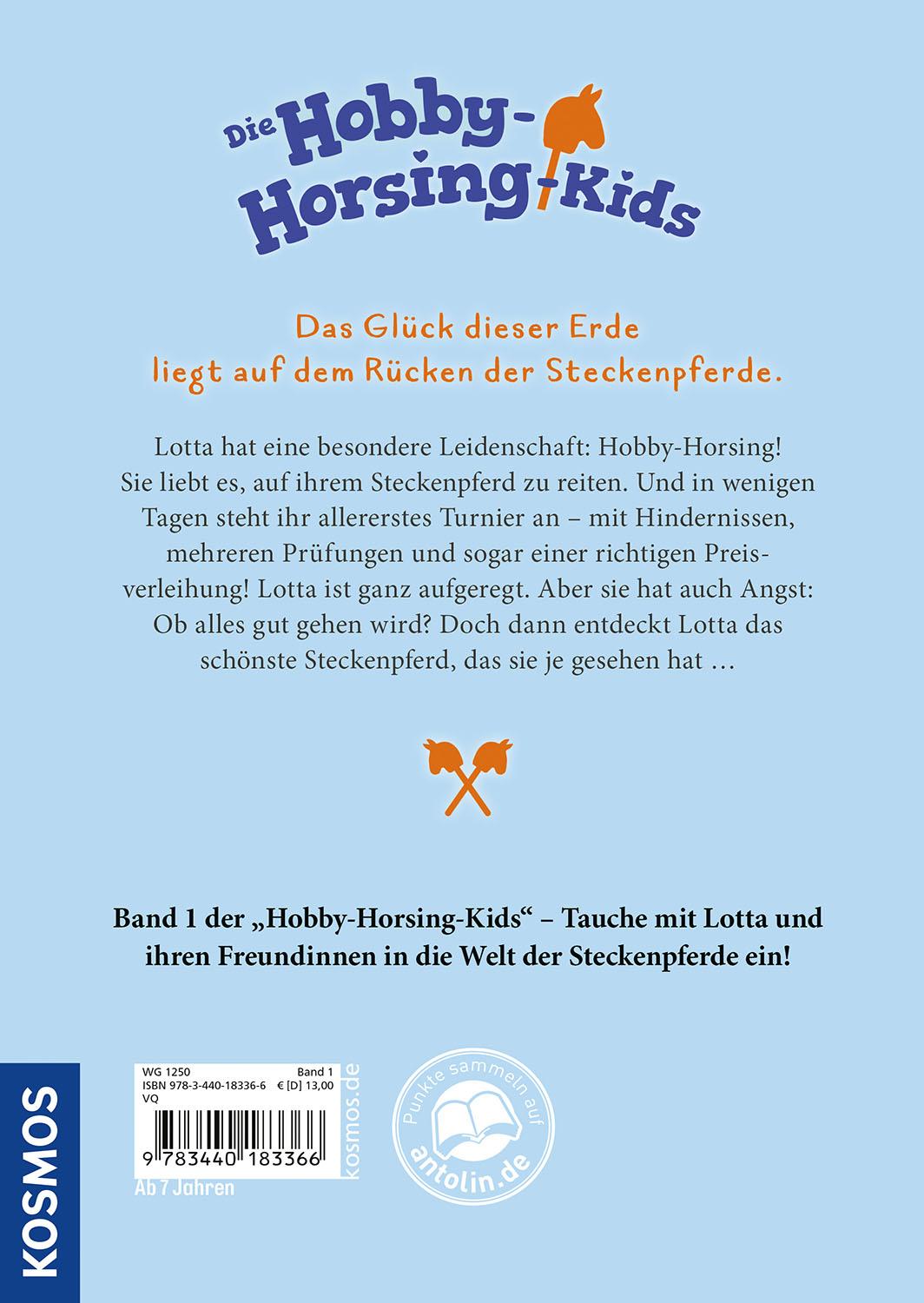 Beispielinhalt (Bild) Die Hobby-Horsing-Kids, 1, Ein Steckenpferd für Lotta
