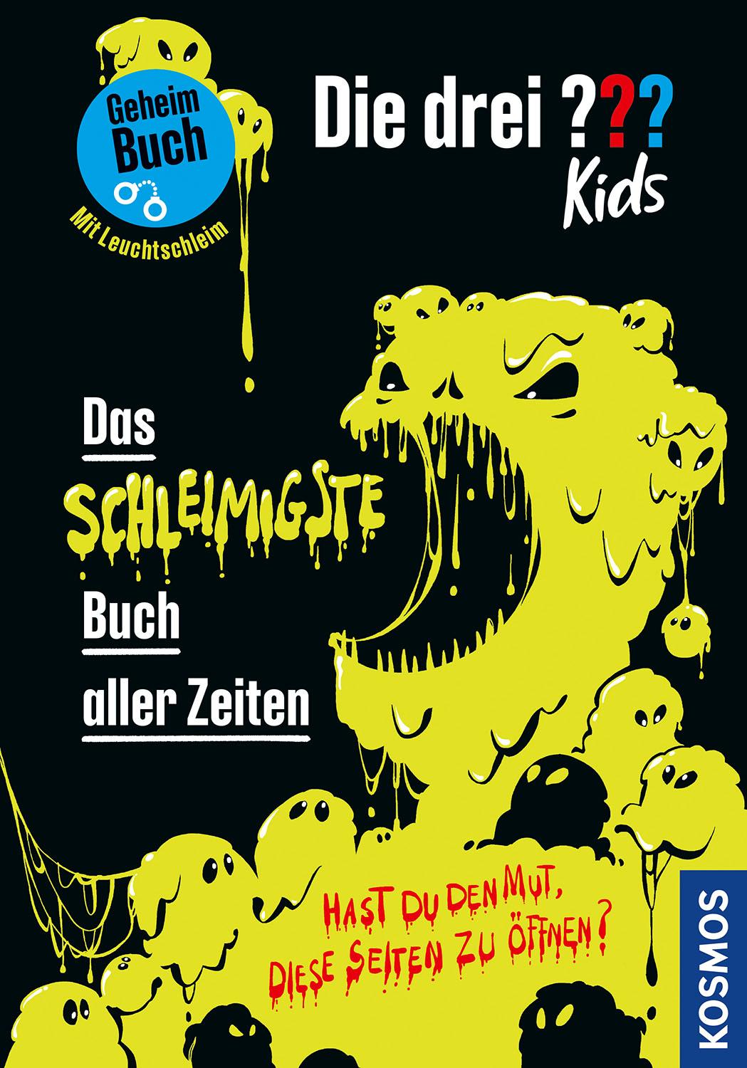 Vorderes Coverbild Die drei ??? Kids, Das schleimigste Buch aller Zeiten