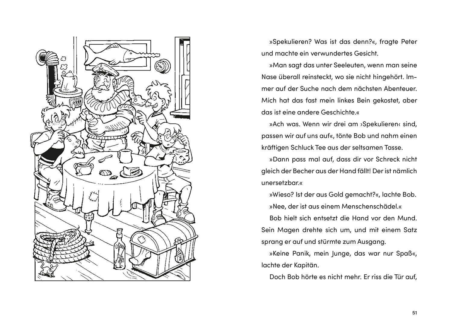 Beispielinhalt (Bild) Die drei ??? Kids, Panik im Paradies / Radio Rocky Beach (Doppelband)