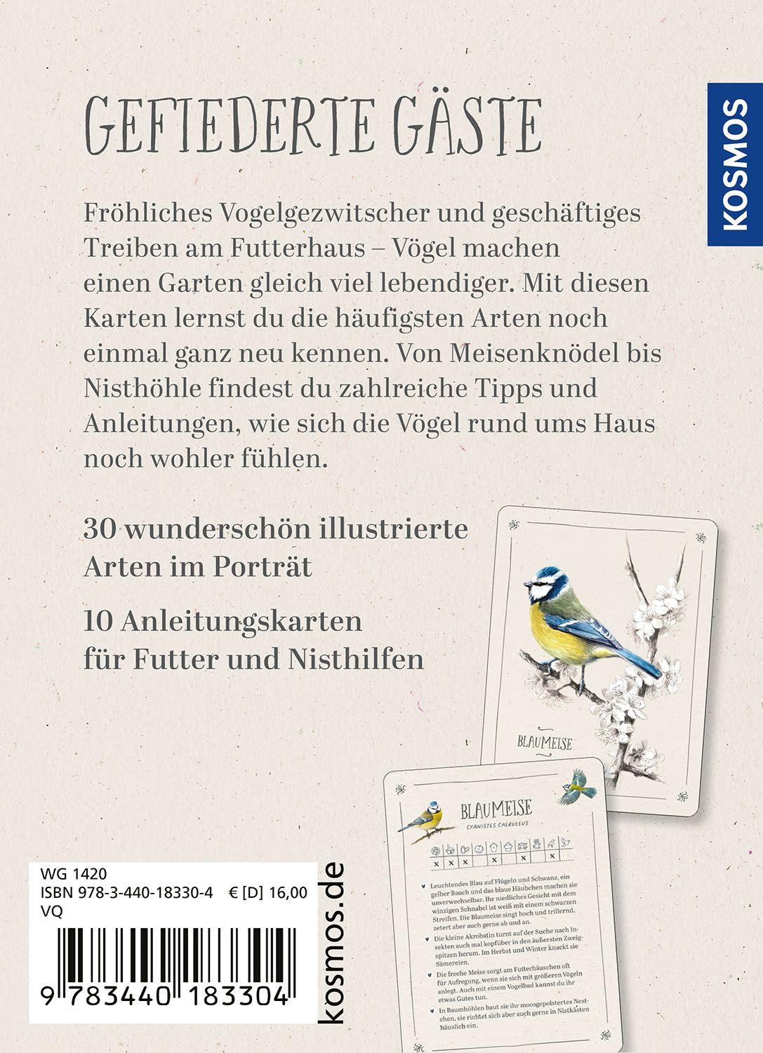 Beispielinhalt (Bild) Vögel im Garten