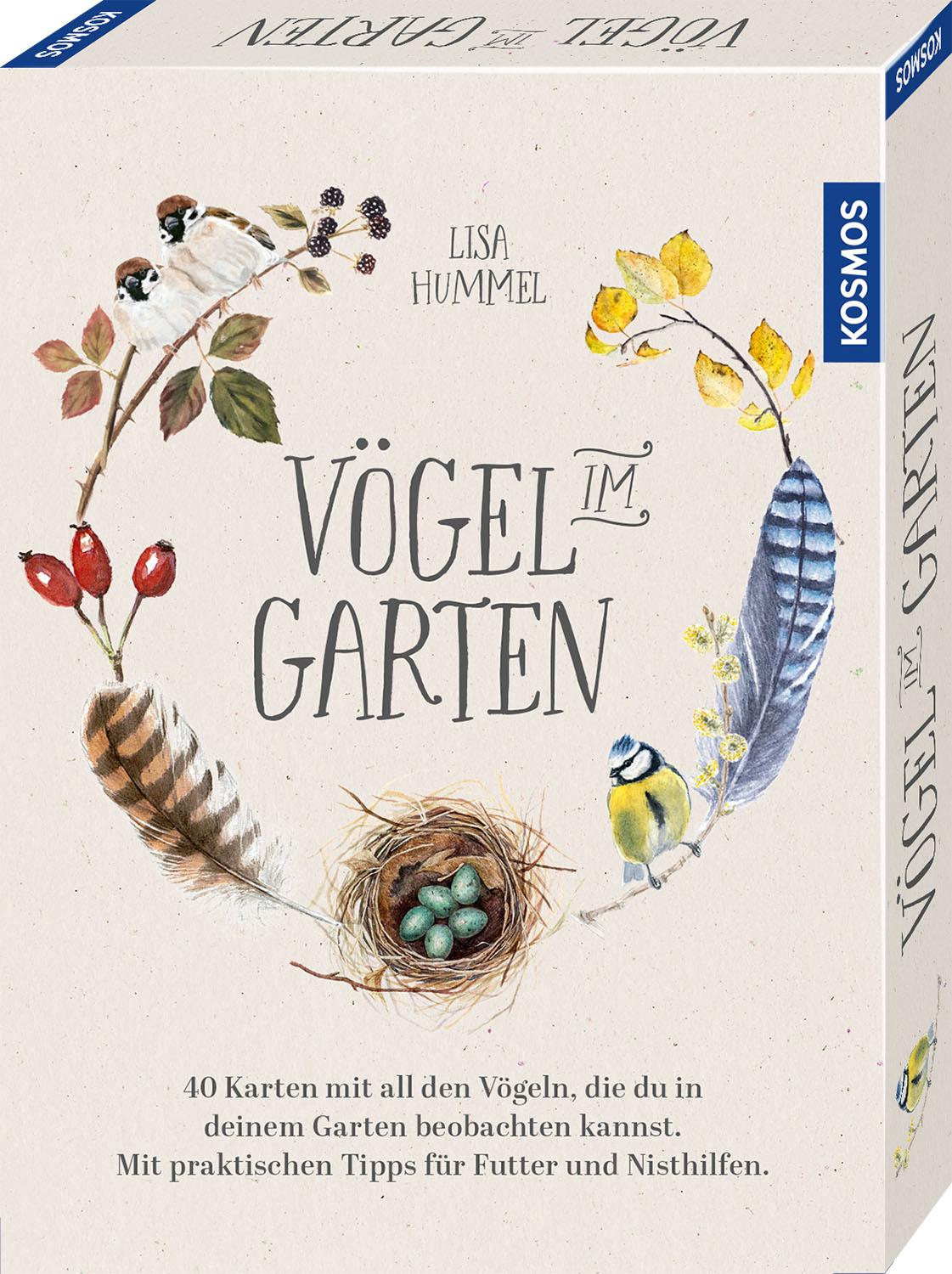 Vorderes Coverbild Vögel im Garten
