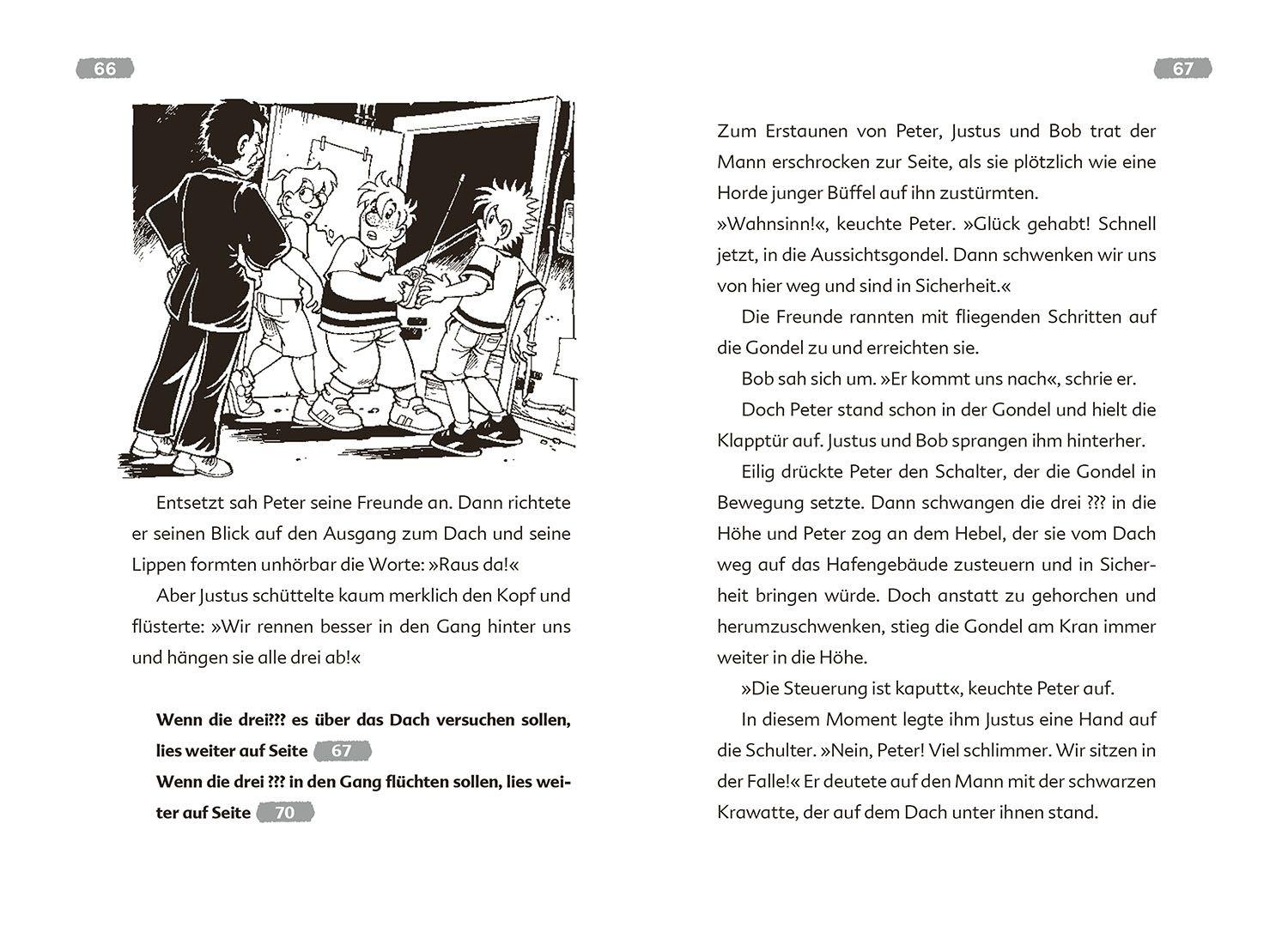 Beispielinhalt (Bild) Die drei ??? Kids Dein Fall, Das versunkene Gold