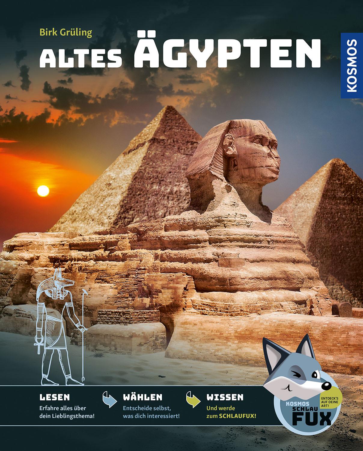 Vorderes Coverbild Kosmos SchlauFUX - Altes Ägypten