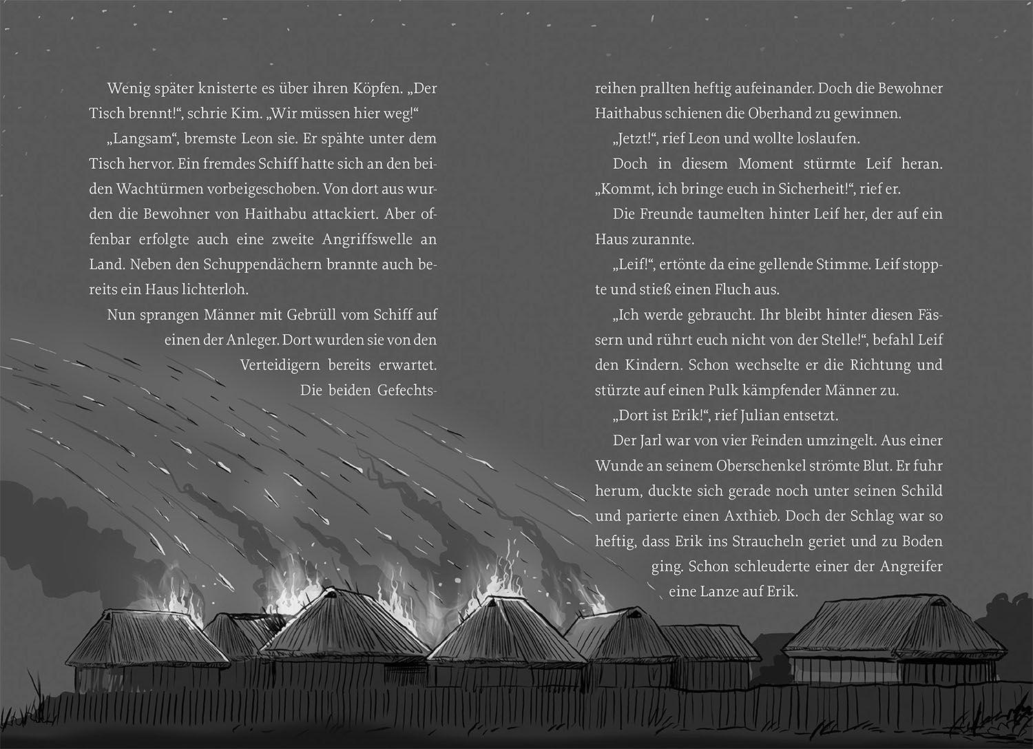 Beispielinhalt (Bild) Die Zeitdetektive, 7, Odins magisches Schwert