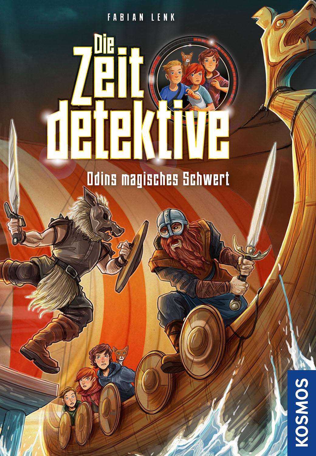Vorderes Coverbild Die Zeitdetektive, 7, Odins magisches Schwert