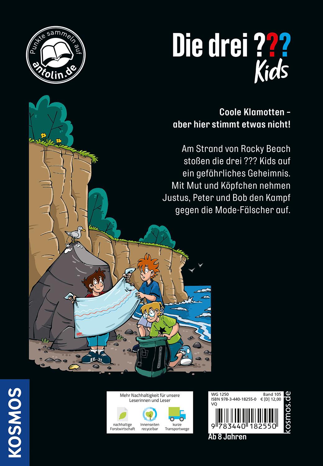 Beispielinhalt (Bild) Die drei ??? Kids, 105, Fiese Fälscherbande