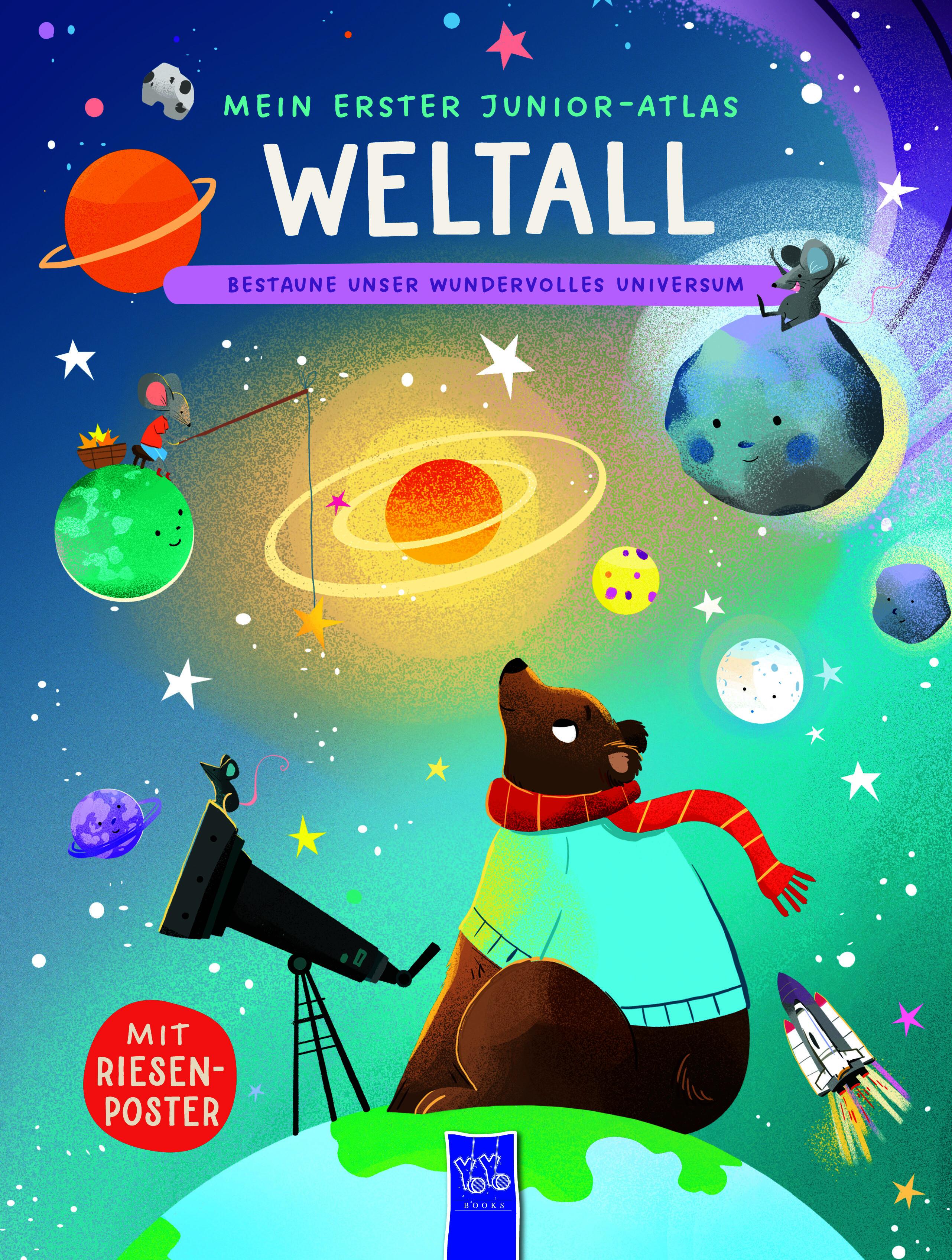 Vorderes Coverbild Mein erster Junior-Atlas: Weltall