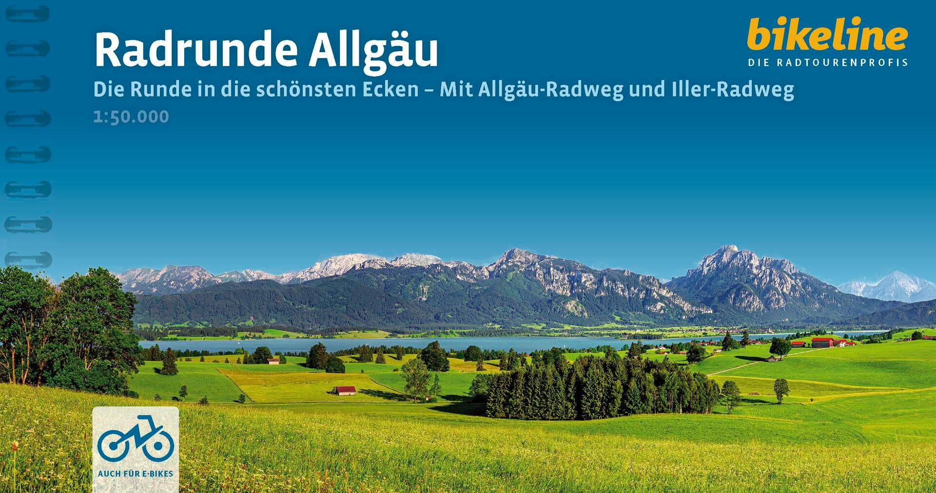 Vorderes Coverbild RadRunde Allgäu