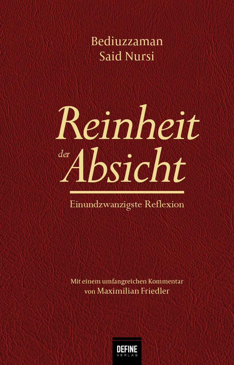 Vorderes Coverbild Reinheit der Absicht