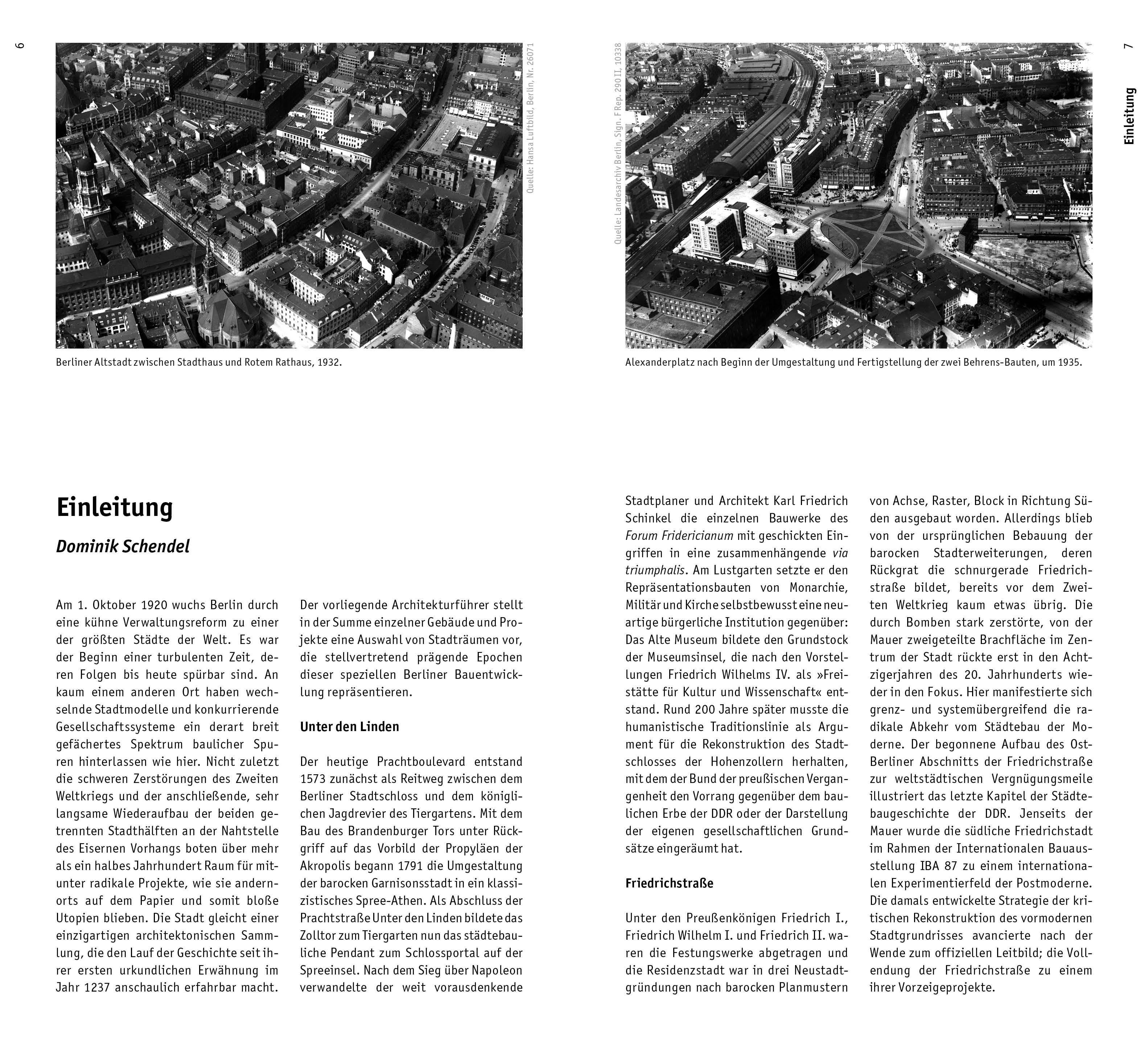 Beispielinhalt (Bild) Berlin. Architekturführer