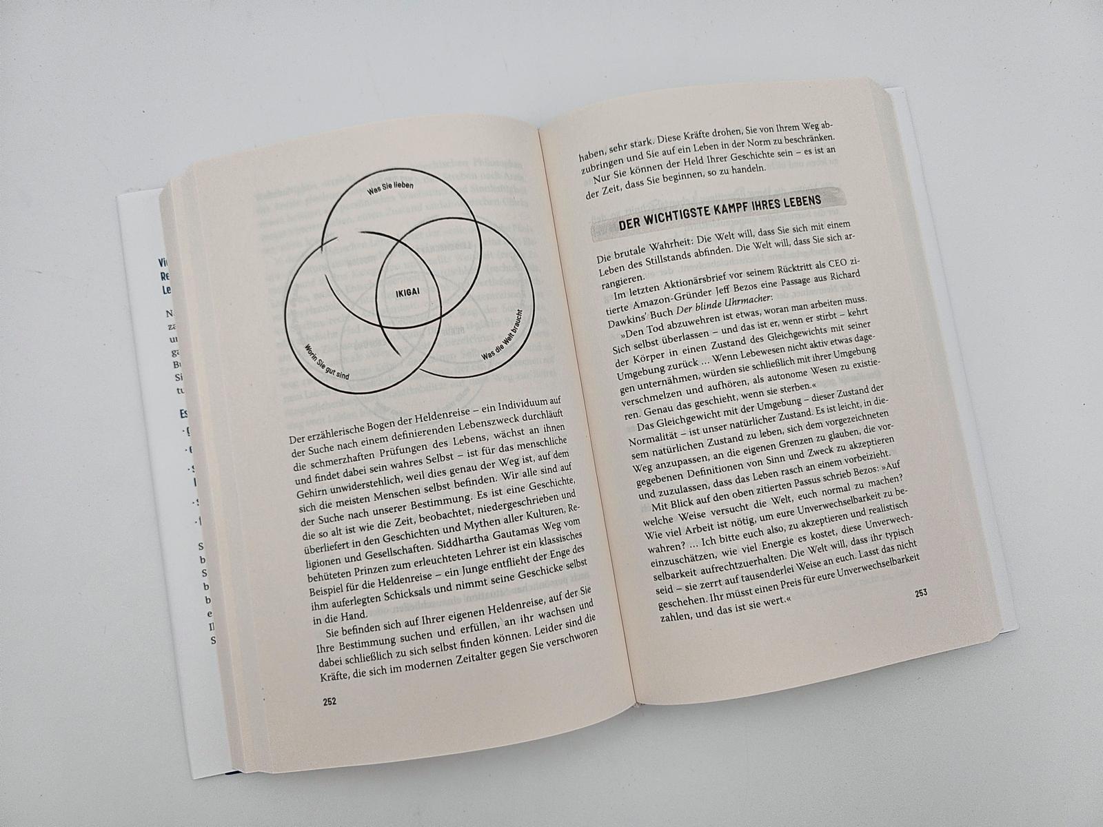 Beispielinhalt (Bild) Die 5 Arten des Reichtums