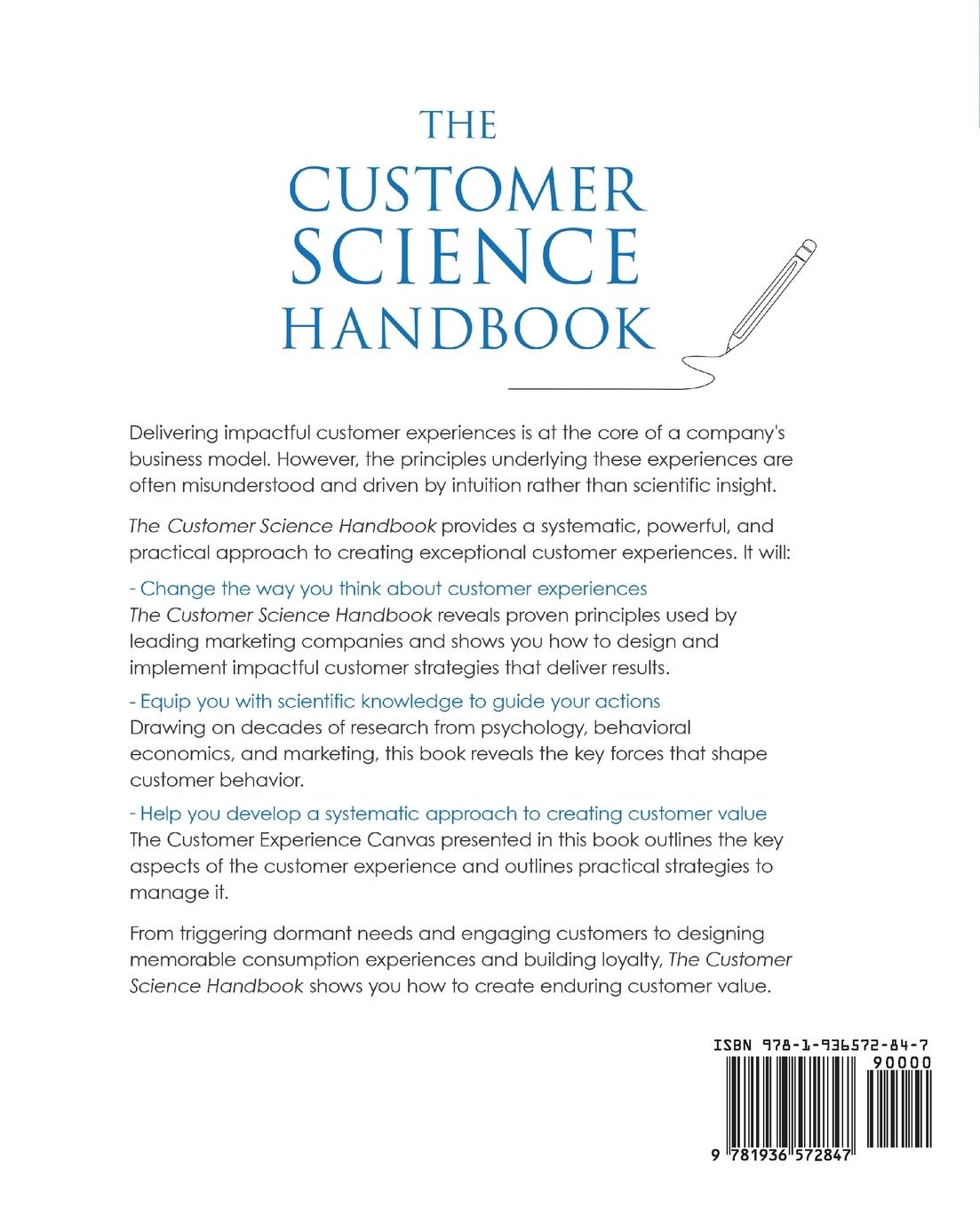Rückseitencover The Customer Science Handbook