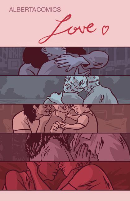 Vorderes Coverbild Alberta Comics Love