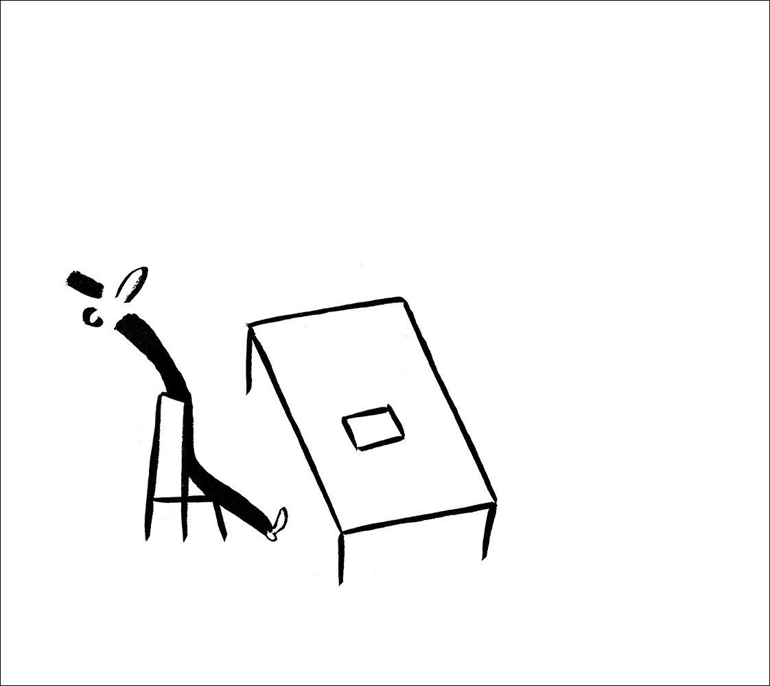 Beispielinhalt (Bild) Writer's Block