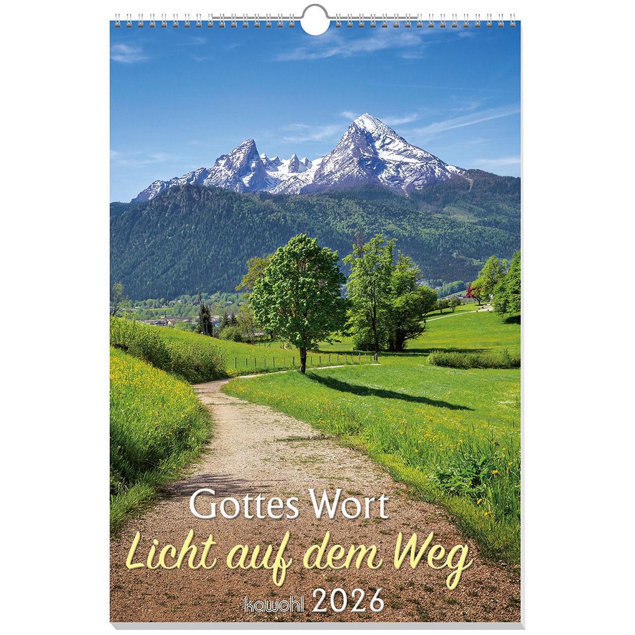 Vorderes Coverbild Gottes Wort - Licht auf dem Weg 2026
