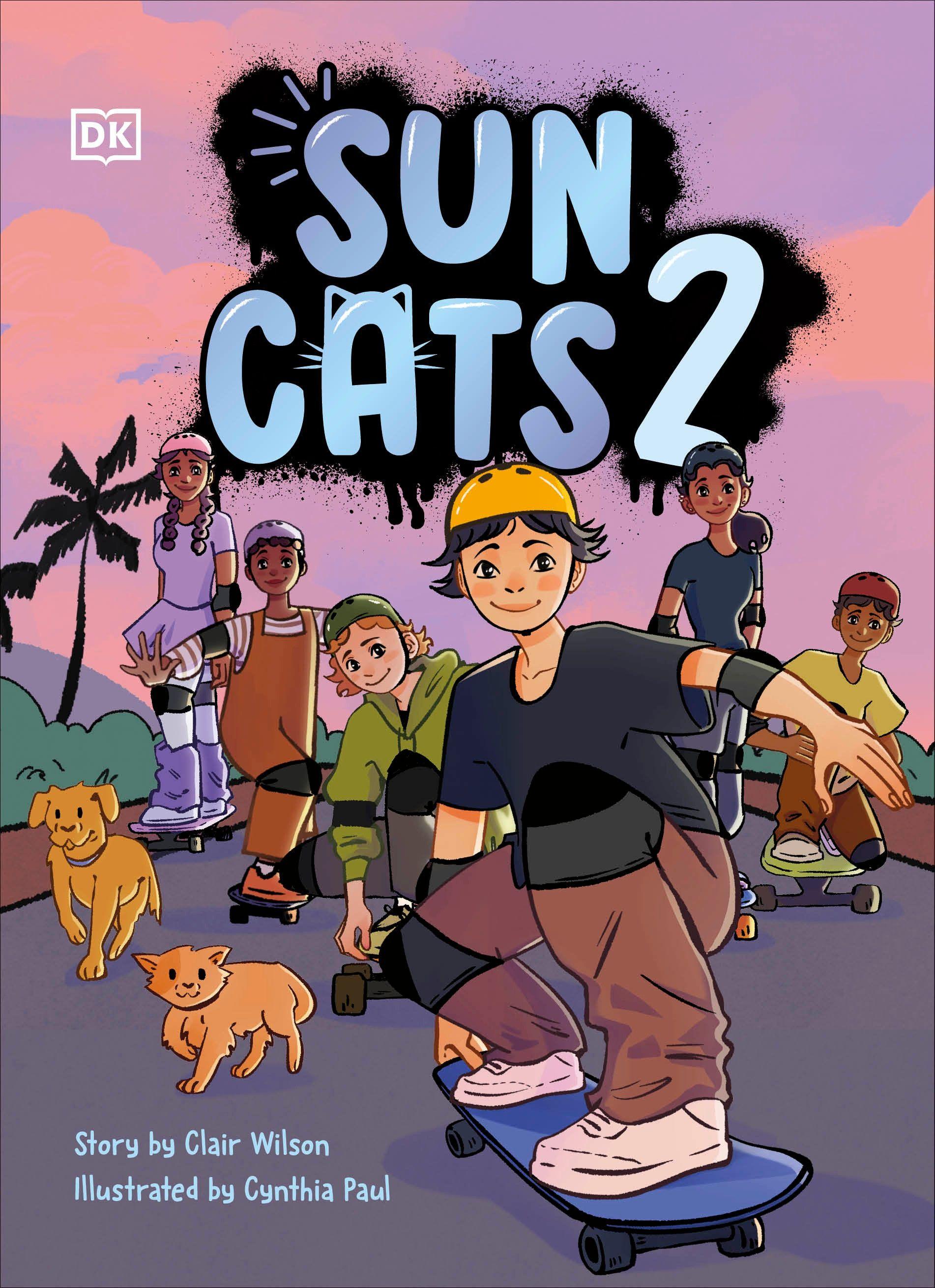 Vorderes Coverbild Phonic Books Sun Cats 2 Graphic Novel