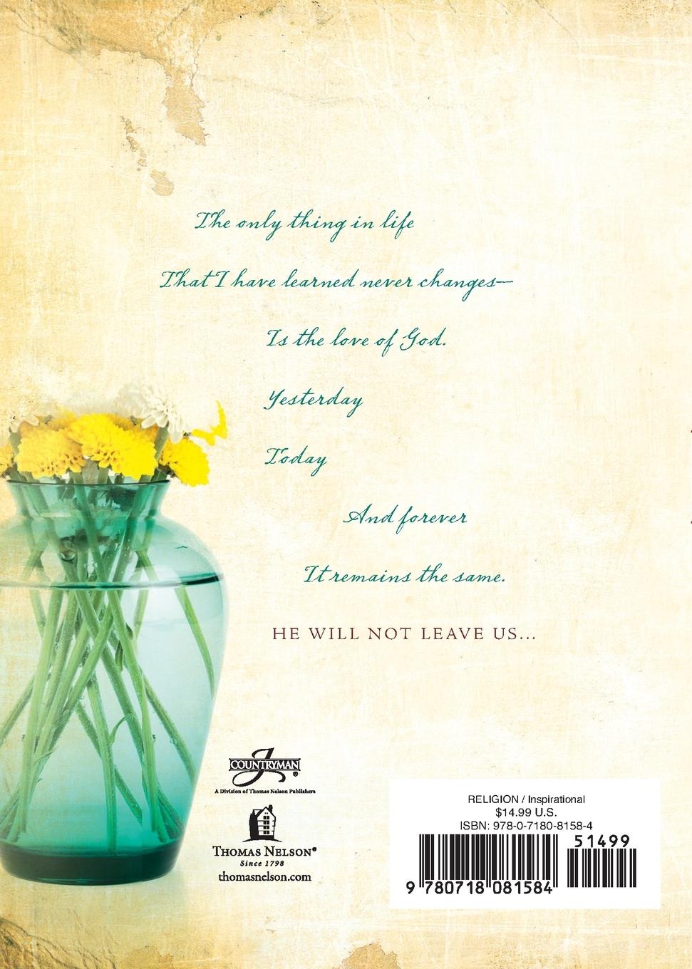 Rückseitencover A Love That Won't Walk Away