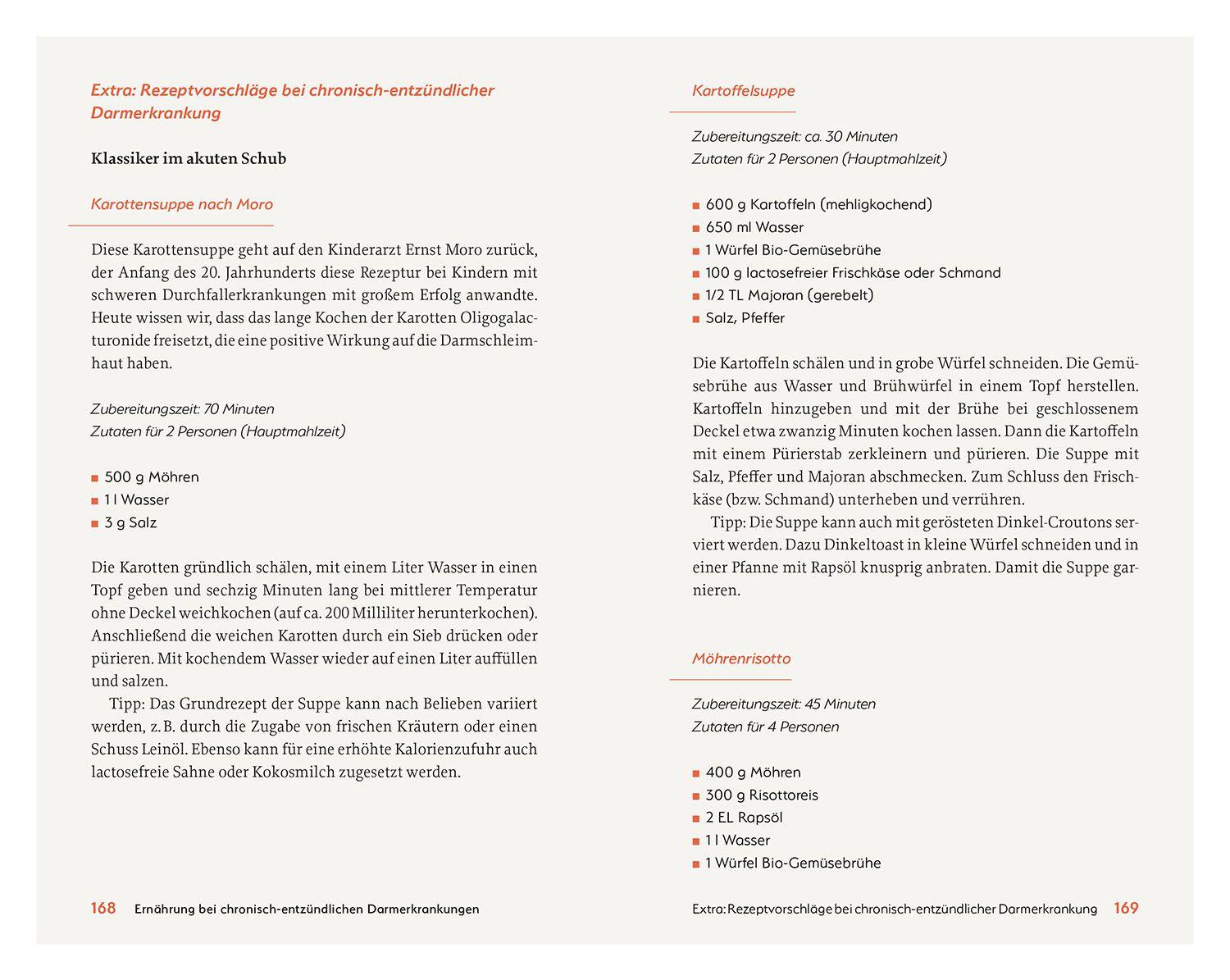 Beispielinhalt (Bild) Das hilft bei CED