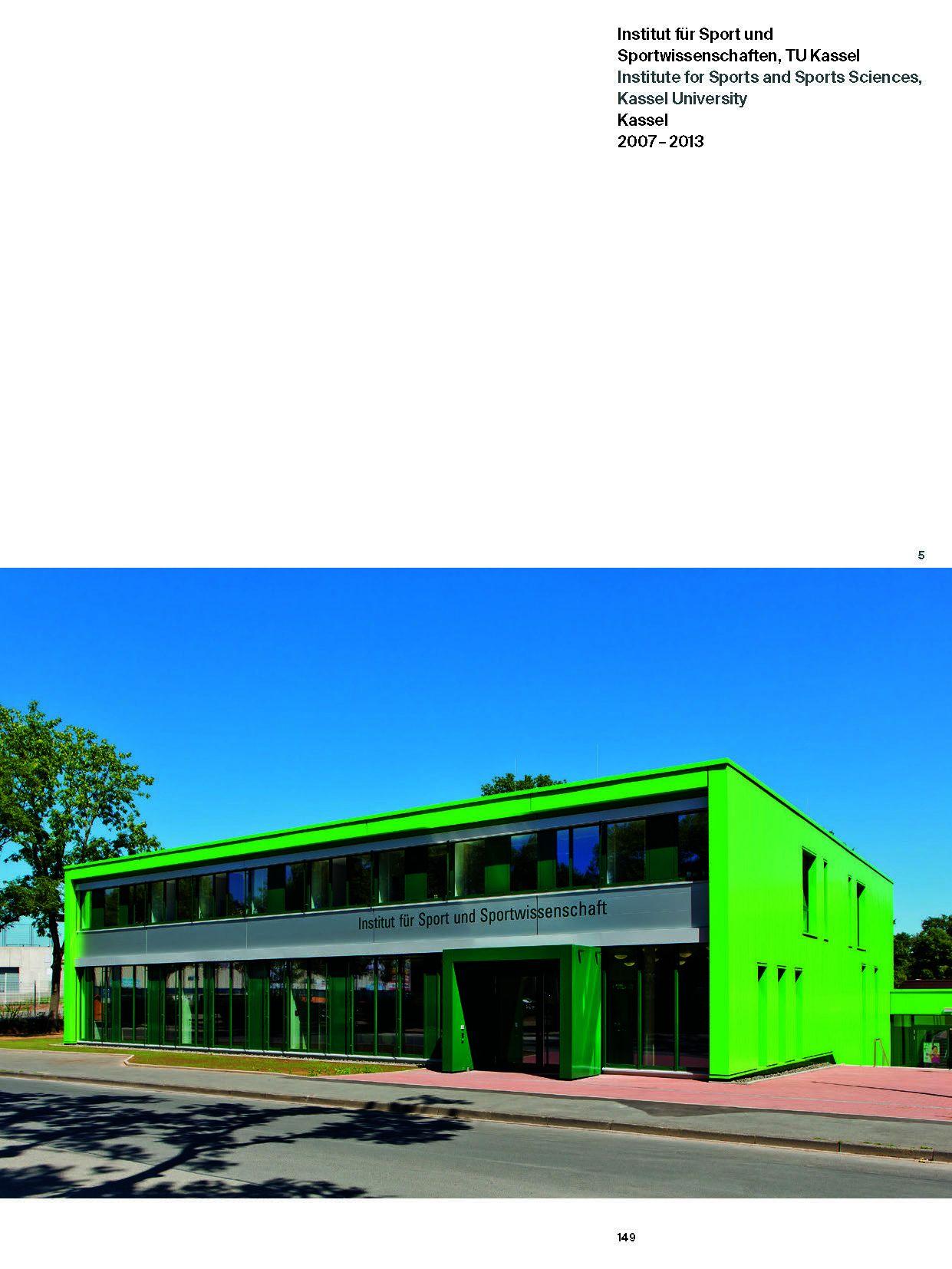 Beispielinhalt (Bild) Die Architektur von Burkhard Pahl & Monika Weber-Pahl / The Architecture of Burkhard Pahl & Monika Weber-Pahl