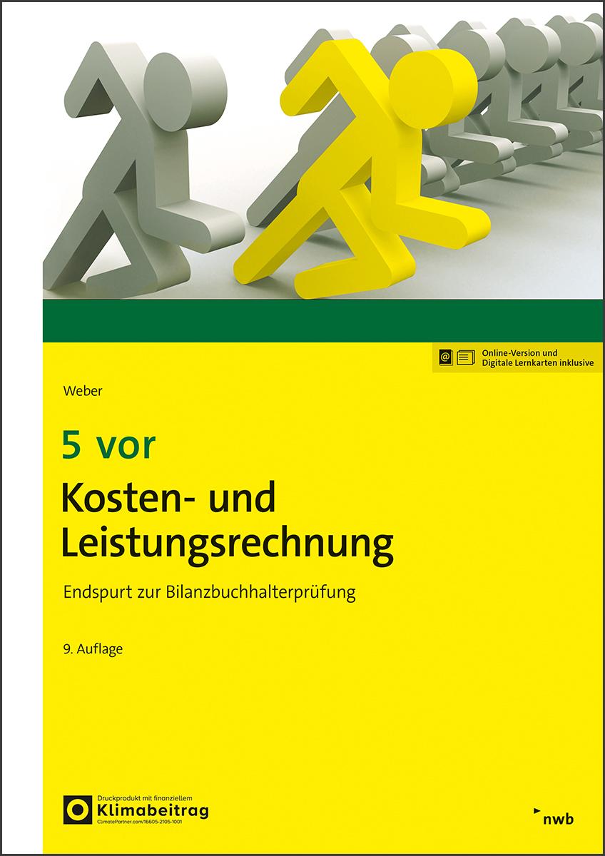 Vorderes Coverbild 5 vor Kosten- und Leistungsrechnung
