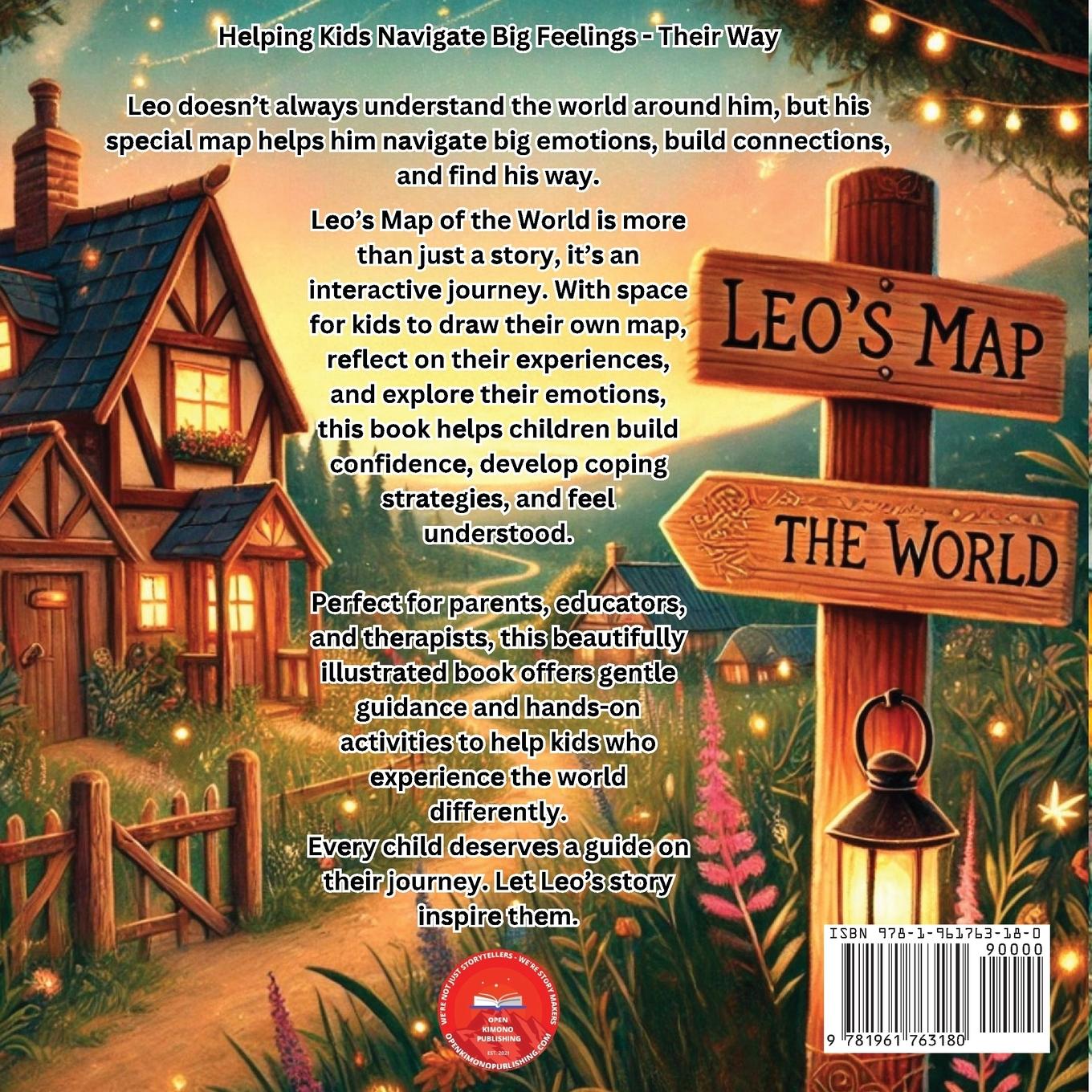 Rückseitencover Leo's Map of the World