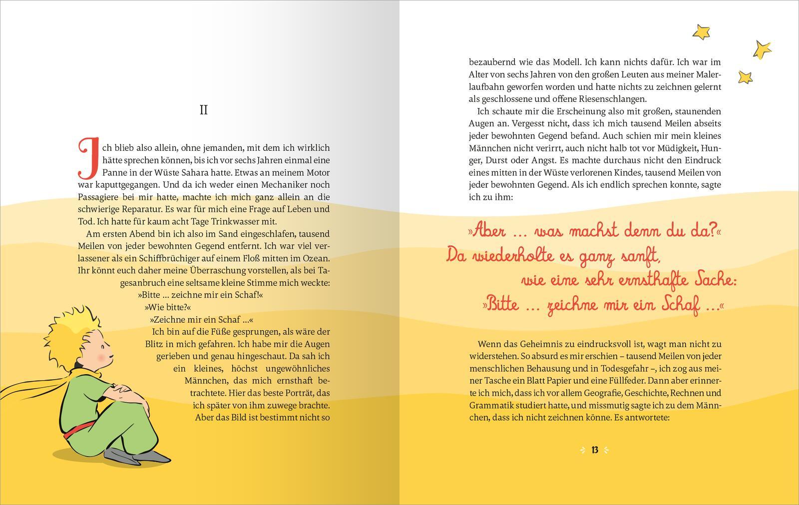 Beispielinhalt (Bild) Der Kleine Prinz
