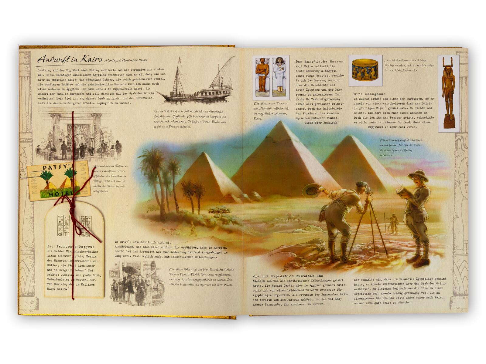 Beispielinhalt (Bild) Expedition ins alte Ägypten