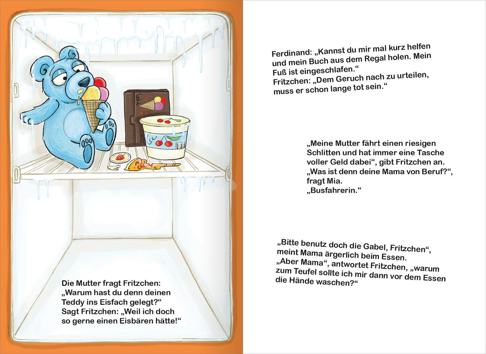 Beispielinhalt (Bild) Fritzchen-Witze für Erstleser