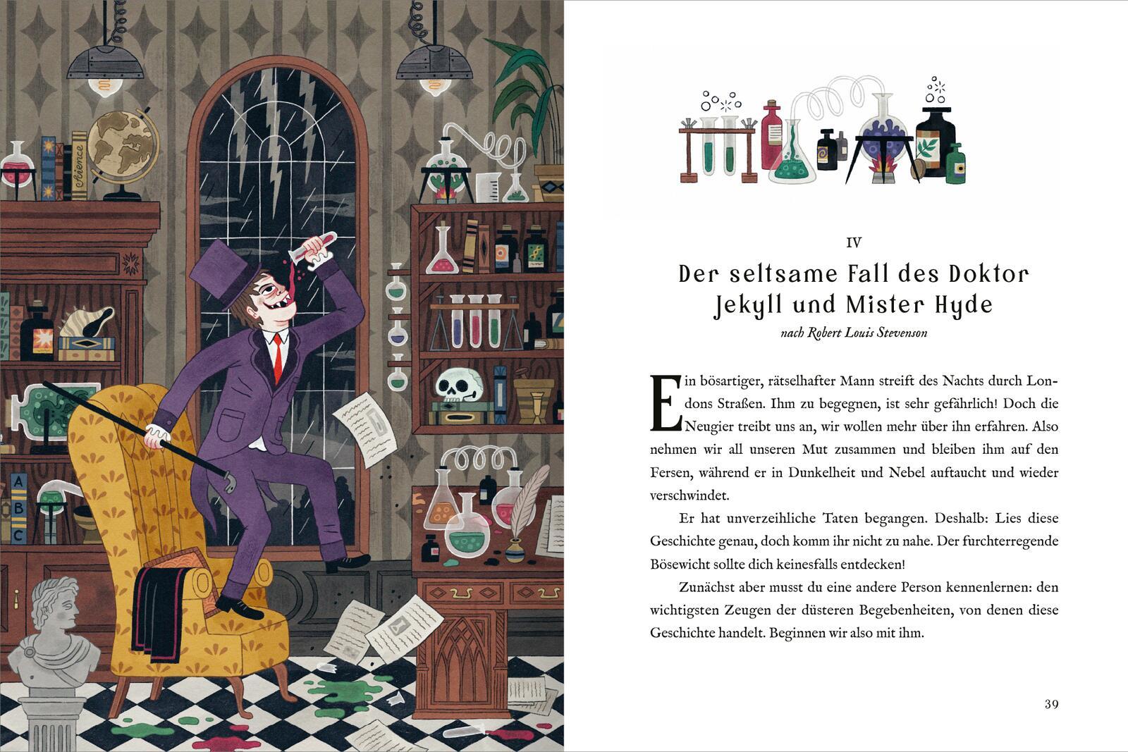 Beispielinhalt (Bild) Die besten Gruselklassiker