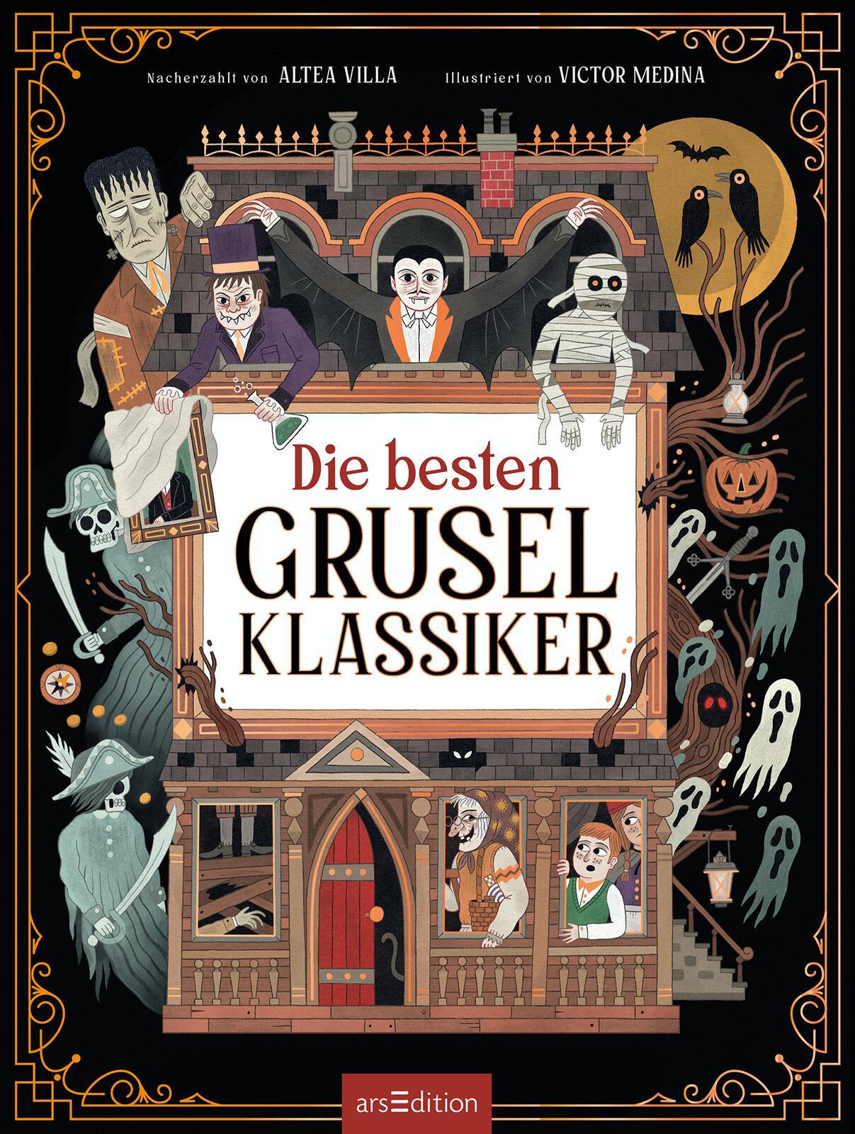 Beispielinhalt (Bild) Die besten Gruselklassiker