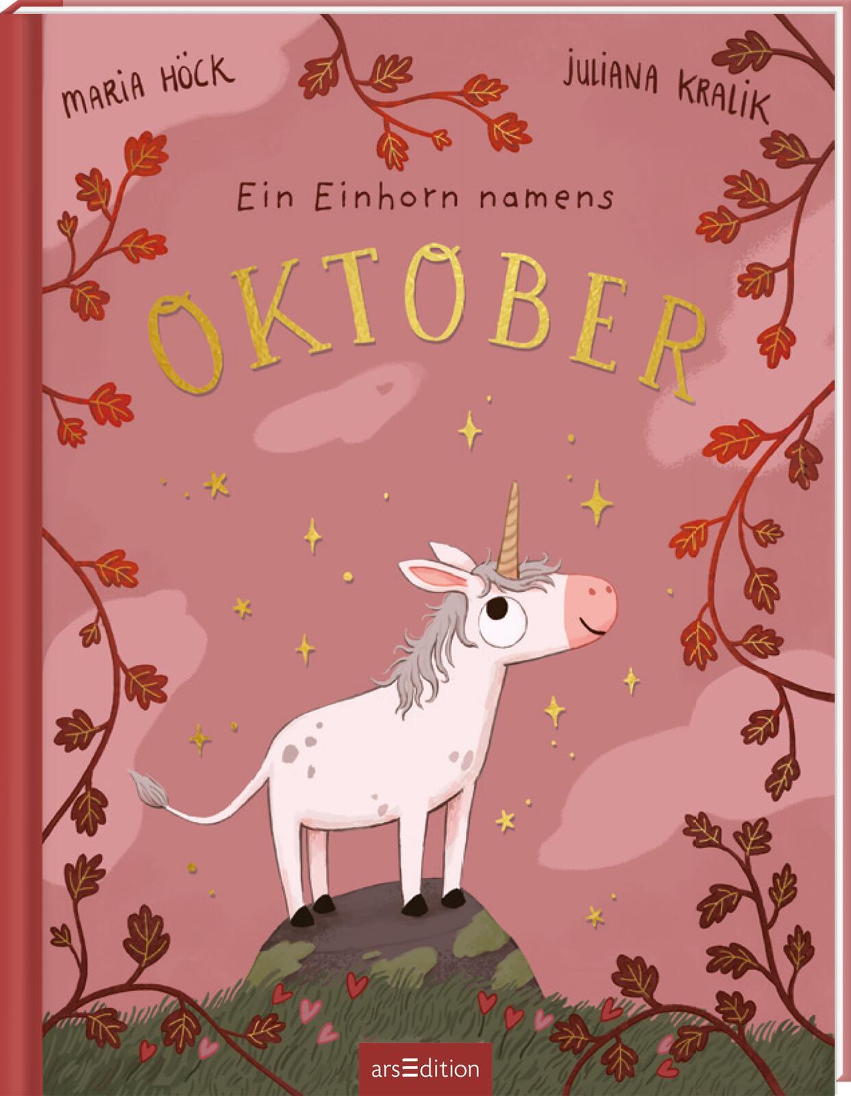 Vorderes Coverbild Ein Einhorn namens Oktober