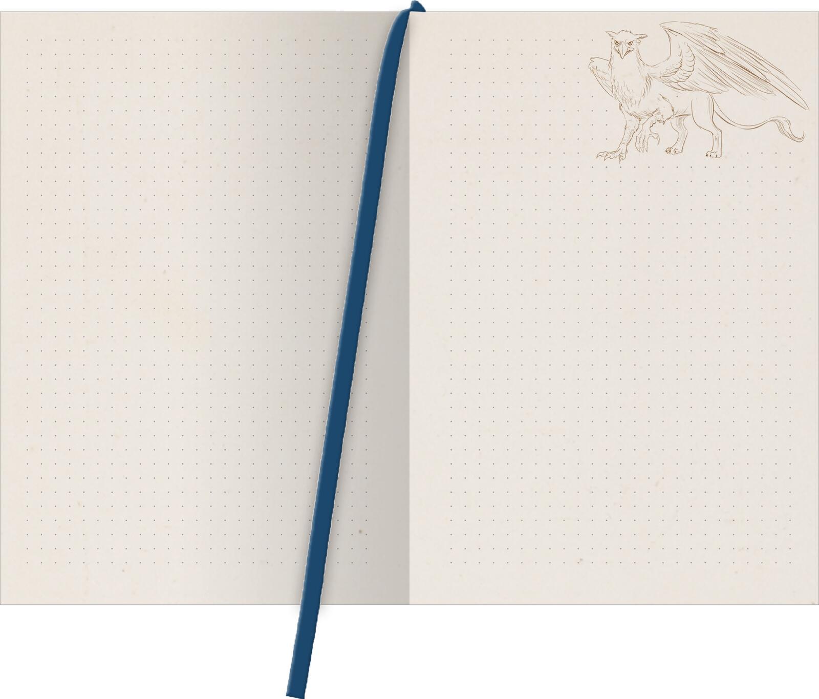 Beispielinhalt (Bild) myNOTES Papeterie: Notizbuch A5 Fabelwesen