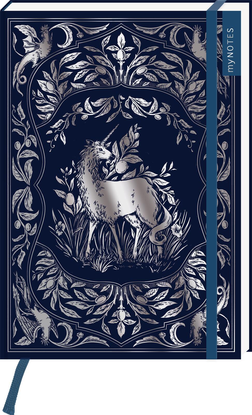 Vorderes Coverbild myNOTES Papeterie: Notizbuch A5 Fabelwesen