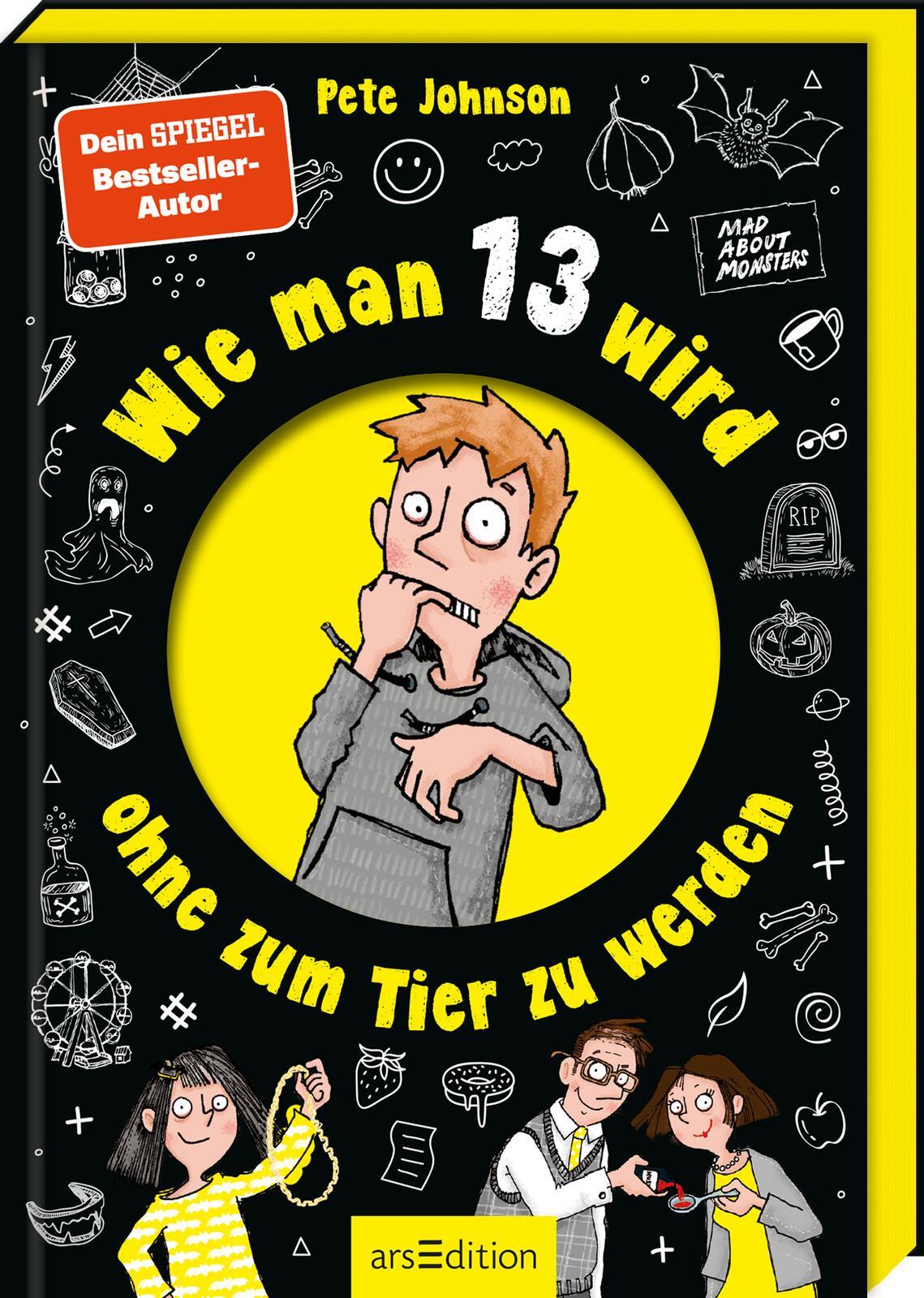 Vorderes Coverbild Wie man 13 wird, ohne zum Tier zu werden
