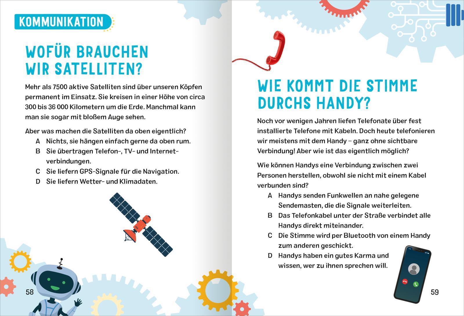Beispielinhalt (Bild) Science & Kids - Technik-Rätsel