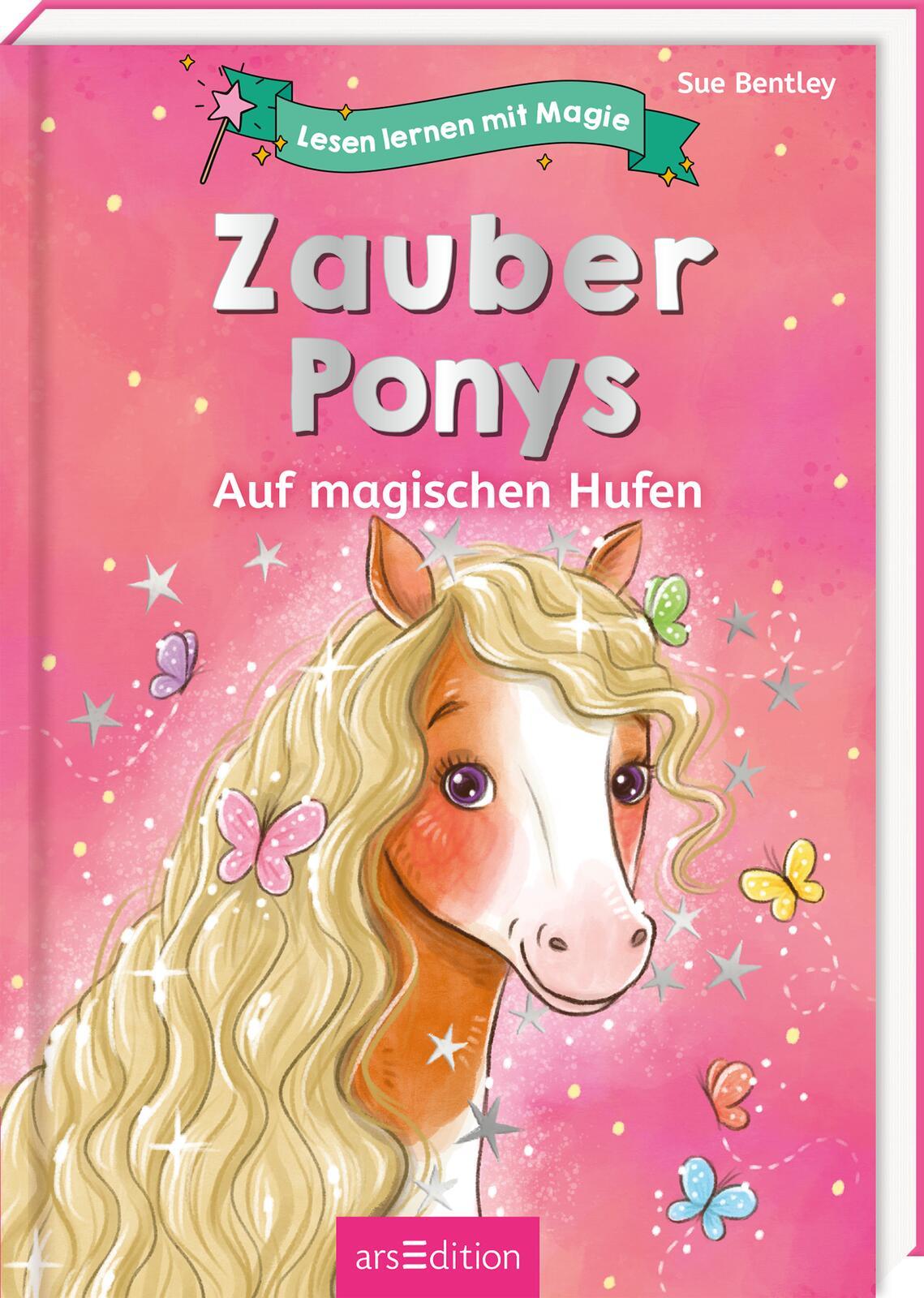 Vorderes Coverbild Lesen lernen mit Magie: Zauberponys