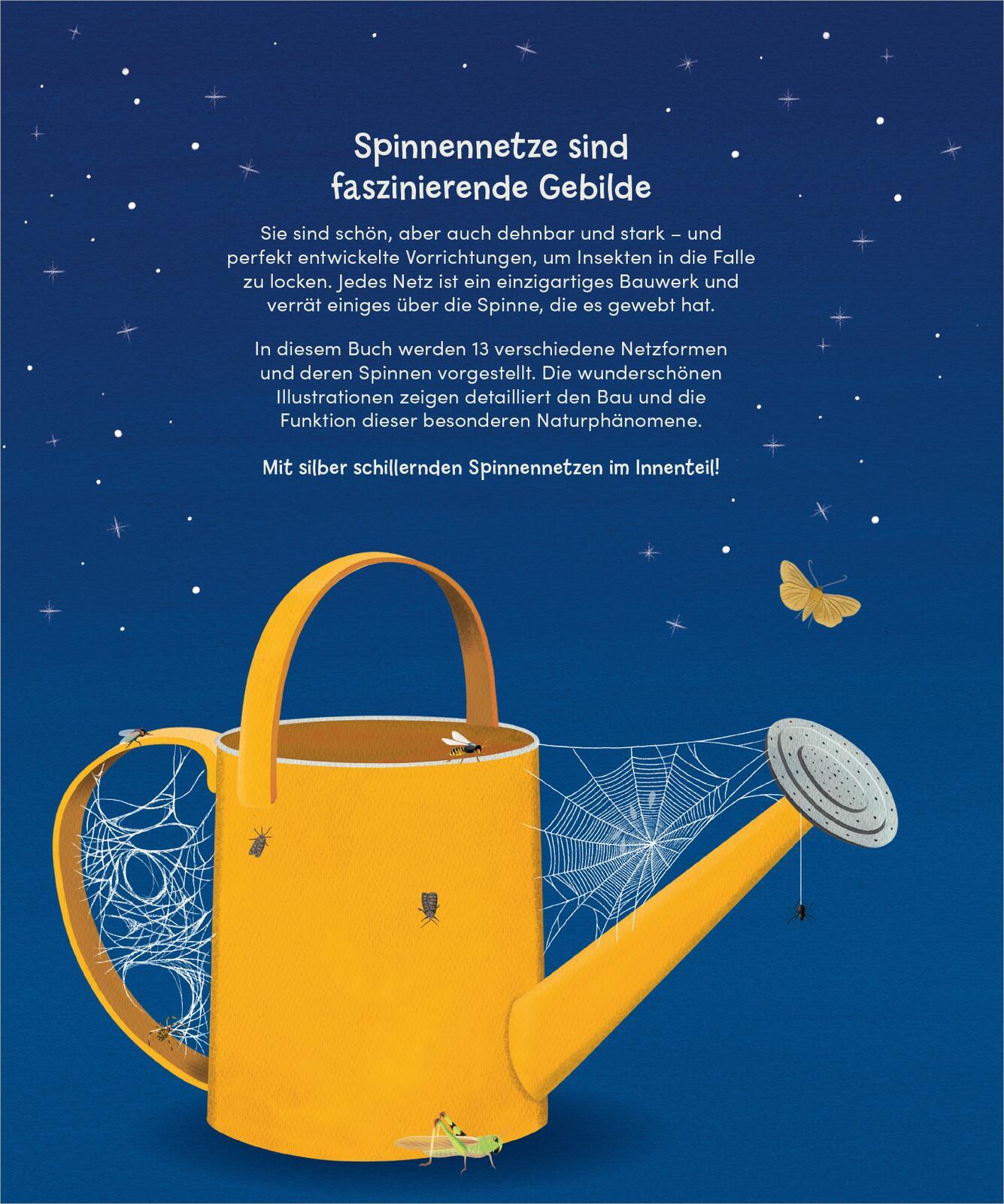 Rückseitencover Wunderwelt der Spinnennetze