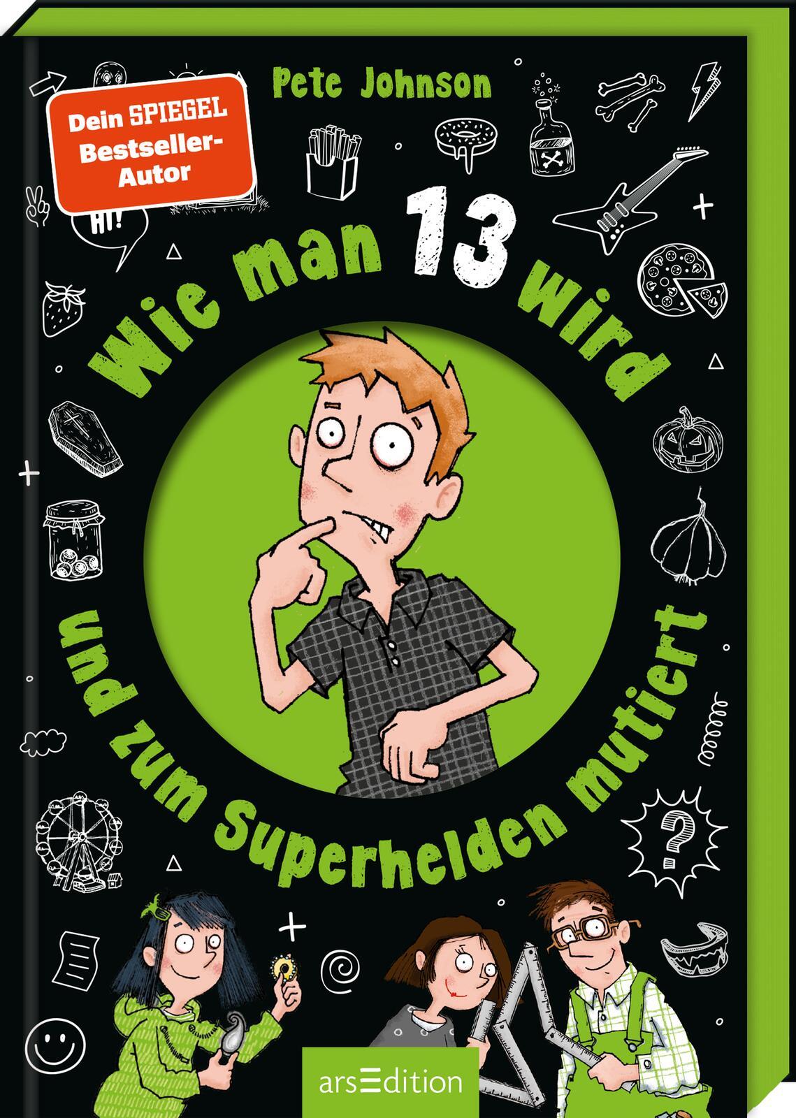 Vorderes Coverbild Wie man 13 wird und zum Superhelden mutiert