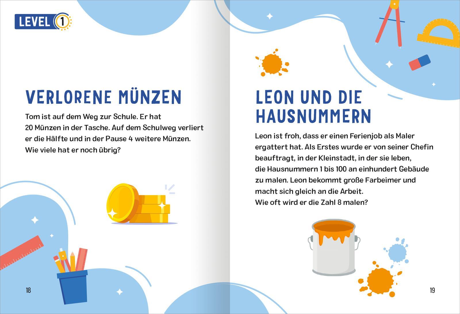 Beispielinhalt (Bild) Science & Kids - Mathe-Rätsel