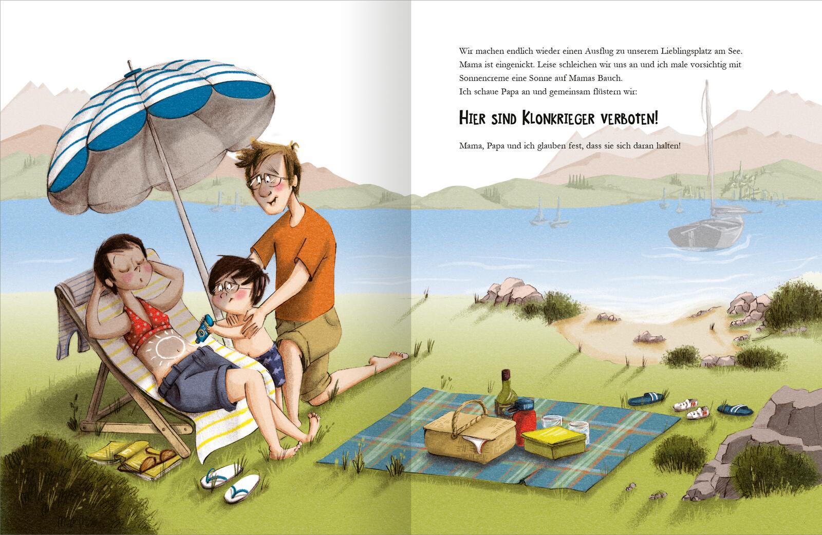 Beispielinhalt (Bild) Klonkrieger im Bauch