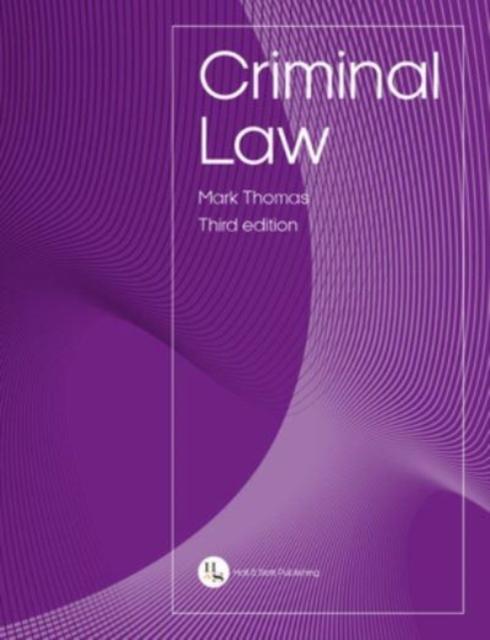 Vorderes Coverbild Criminal Law