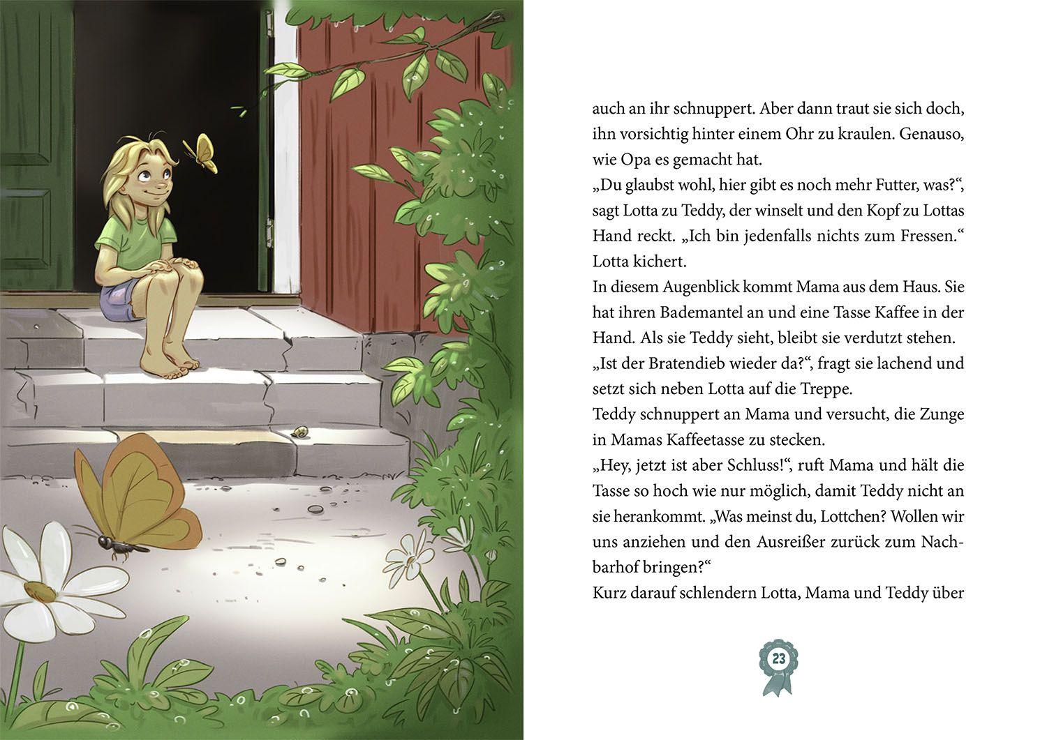 Beispielinhalt (Bild) Die Hobby-Horsing-Kids, 2, Sommer, Sonne, Pferdeglück