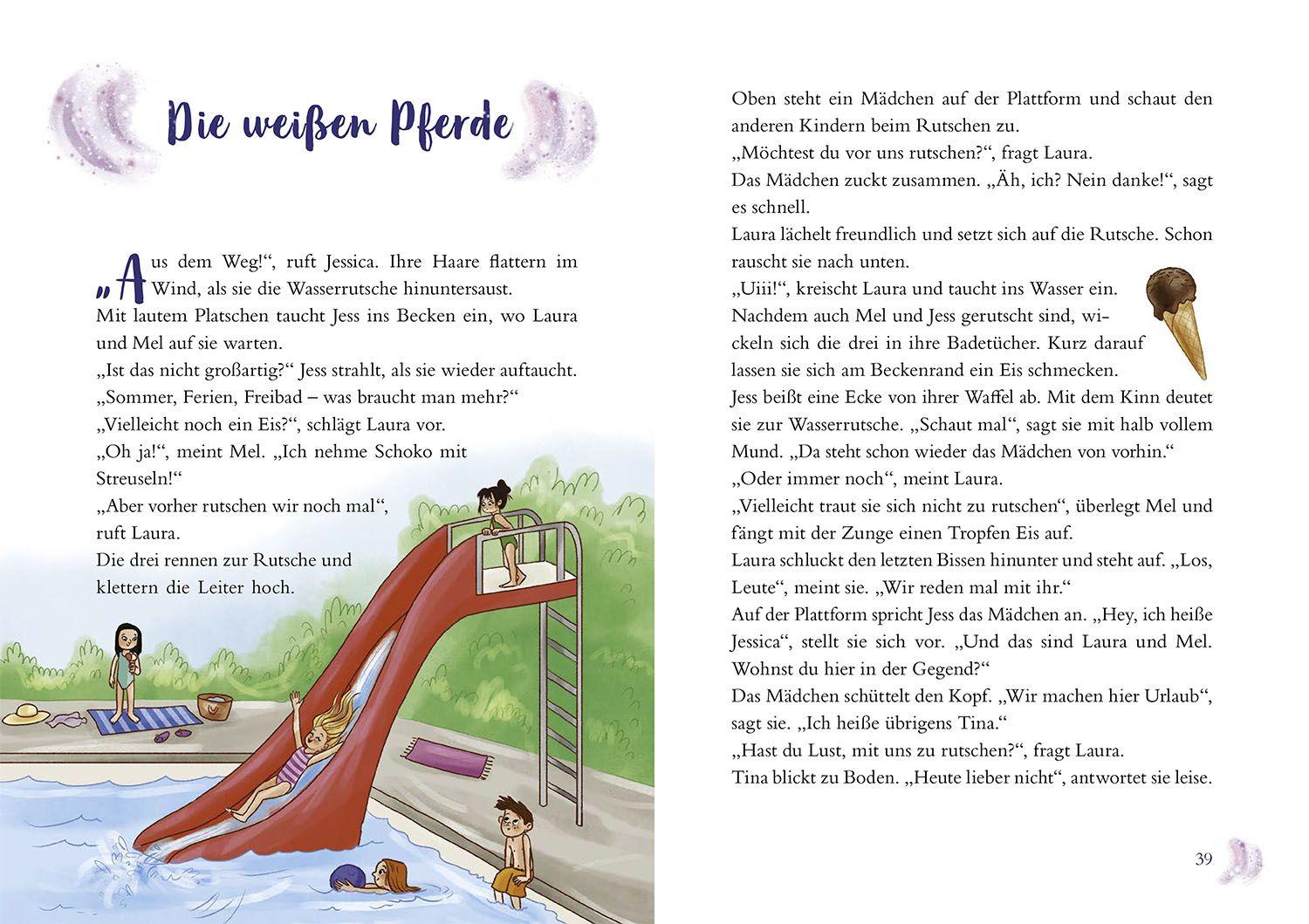 Beispielinhalt (Bild) Sternenschweif, Magische Mutmach-Geschichten