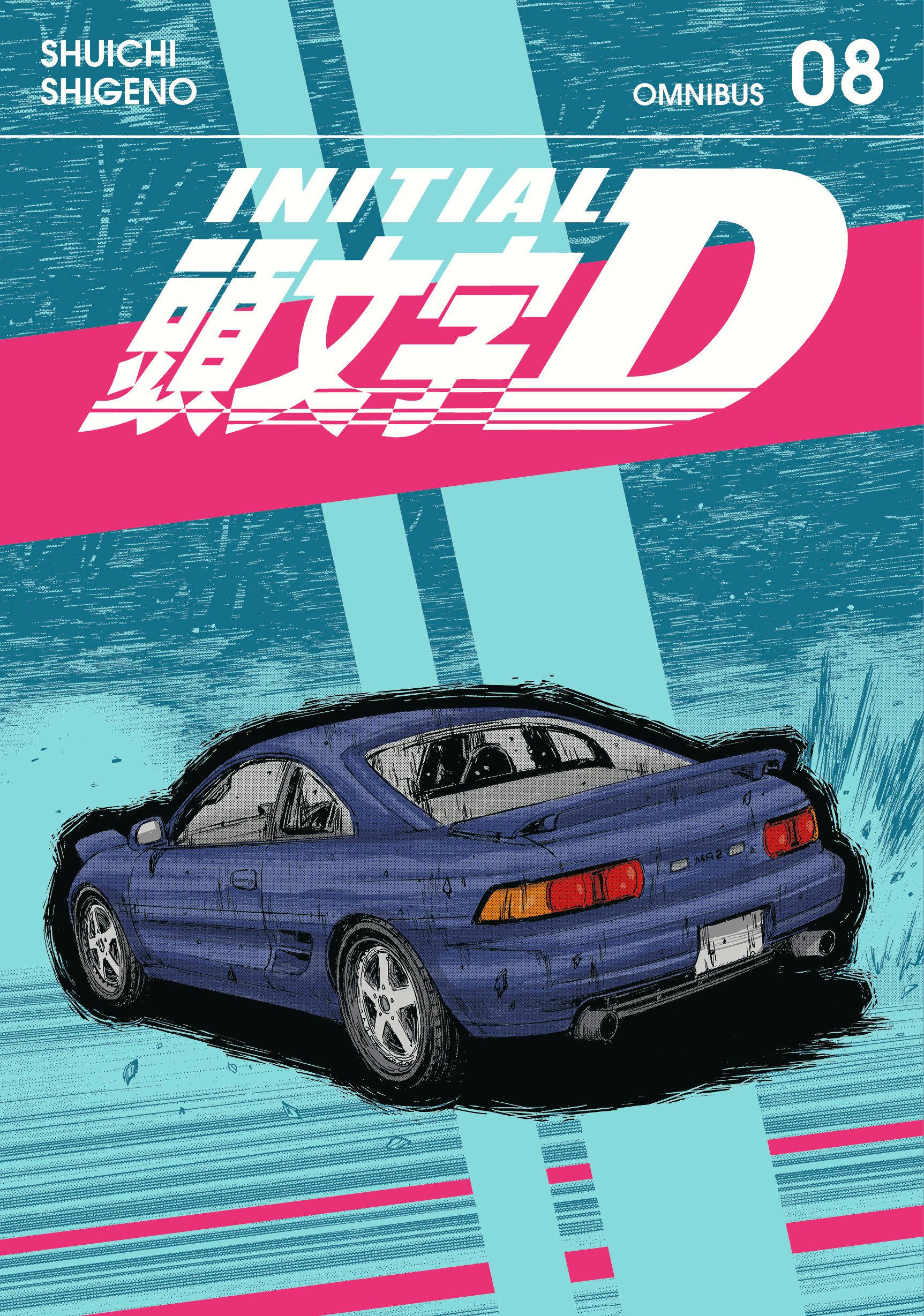 Vorderes Coverbild Initial D Omnibus 8 (Vol. 15-16)