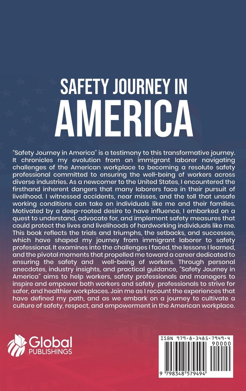 Rückseitencover Safety Journey in America